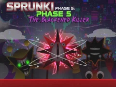 Juego Sprunki Phase 5: The Blackened Killer en línea