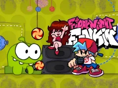 Juego Friday Night Funkin VS Om Nom from Cut The Rope en línea