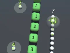 Juego Snake 3D Block en línea