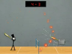 Juego Stick Figure Badminton 3 en línea