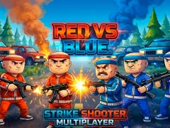 Juego Red vs Blue. Strike Shooter Multiplayer en línea
