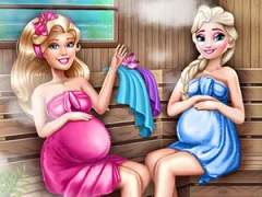 Juego Cute Mommies Pregnant Sauna en línea