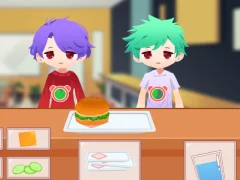 Juego Burger Rush Restaurant en línea