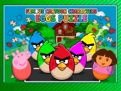 Juego Famous Cartoon Characters Eggs en línea