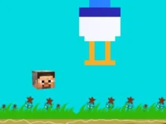 Juego Chicken Jockey Flappy Minecraft en línea