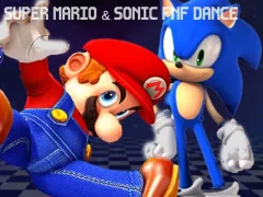 Juego Super Mario & Sonic FNF Dance en línea