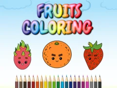 Juego FRUITS COLORING en línea