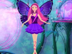 Juego Barbie Mariposa Dress Up en línea