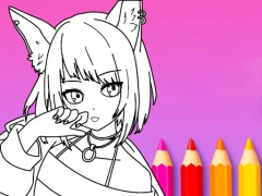 Juego Anime Manga Coloring Book en línea