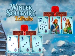 Juego Winter Solitaire TriPeaks en línea