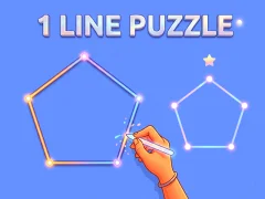 Juego 1 Line Puzzle en línea