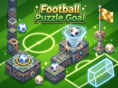 Juego Football Puzzle Goal en línea