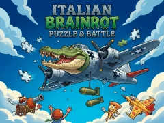 Juego Italian Brainrot: Puzzle & Battle en línea