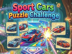 Juego Sport Cars Puzzle Challenge en línea