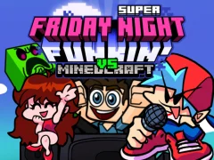 Juego Super Friday Night Funkin Vs Minecraft en línea