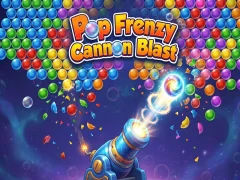 Juego Pop Frenzy Cannon Blast en línea