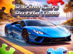 Juego Racing Cars Puzzle Time en línea