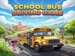 Juego School Bus Driving Game en línea