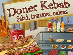 Juego Doner Kebab Salad, Tomatoes, Onions en línea