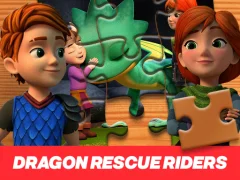 Juego Dragon Rescue Riders Jigsaw Puzzle en línea