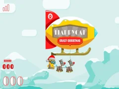 Juego FlappyCat Crazy Christmas en línea