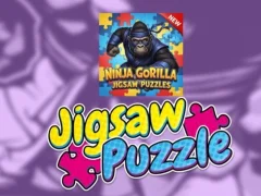 Juego Ninja Gorilla Jigsaw Puzzles en línea