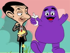 Juego When Mr Bean meet Grimace en línea