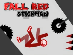 Juego Fall Red Stickman en línea