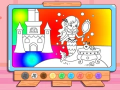 Juego Coloring Book: Mermaid Makeup en línea