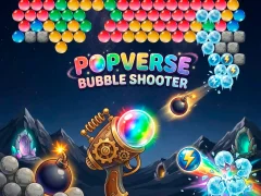 Juego Popverse Bubble Shooter en línea