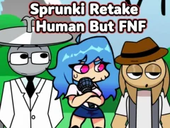 Juego Sprunki Retake Human But FNF en línea