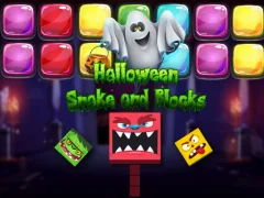 Juego Halloween Snake and Blocks en línea