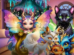 Juego Mysterious Familiars Enchanted Bestiary en línea