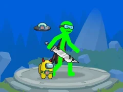 Juego Stickman Mega Boss Battles! en línea