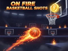 Juego On Fire Basketball Shots en línea
