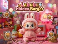 Juego Labubu Hidden Burger en línea