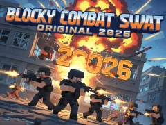 Juego Blocky Combat Swat Original 2026 en línea