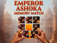 Juego Emperor Ashoka Memory Match en línea