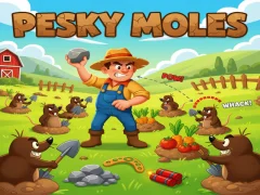 Juego Pesky Moles en línea