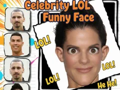 Juego Celebrity LOL Funny Face en línea