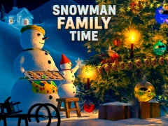 Juego Snowman Family Time en línea