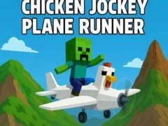 Juego Chicken Jockey Plane Runner en línea