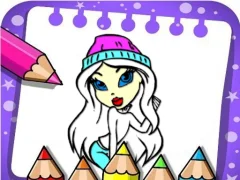 Juego Easy Bratz Coloring en línea