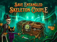 Juego Save Entangled Skeleton Couple en línea
