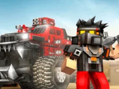 Juego Blocky Cars: Car Battle en línea