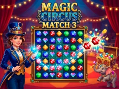 Juego Magic Circus Match 3 en línea