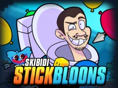 Juego Skibidi Stick Bloons en línea