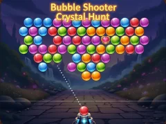 Juego Bubble Shooter Crystal Hunt en línea