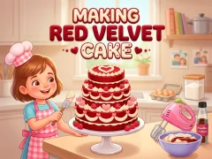 Juego Making Red Velvet Cake en línea
