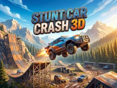 Juego Stunt Car Crash 3D en línea